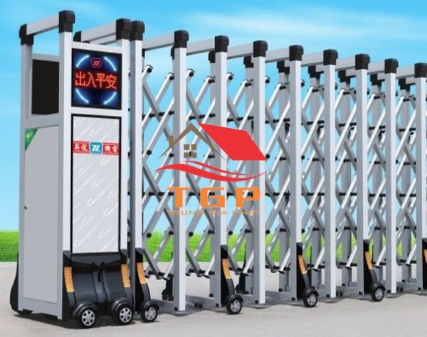 cổng xếp tự động pccc tgp